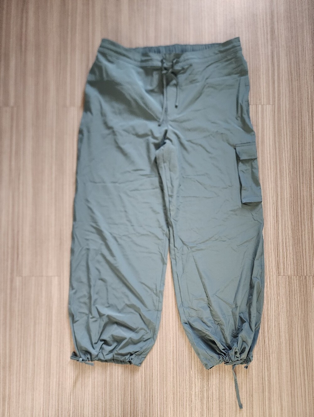 Old Navy Olive Green Cargo Jogger Track Pants XL Tall